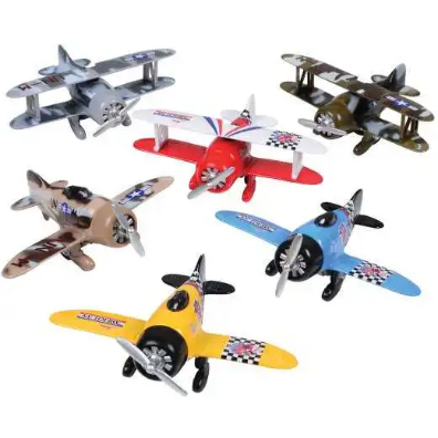 Die Cast Classic Wing Fighting Plane