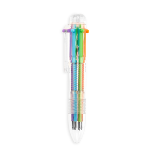 Mini 6-in-1 Color Click Ballpoint Pens 