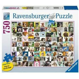 99 Lovable Dogs - 750 pc Puzzle