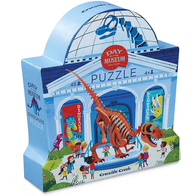 48 Piece Day at the .... Puzzle Day at the Dinosaur Museum
