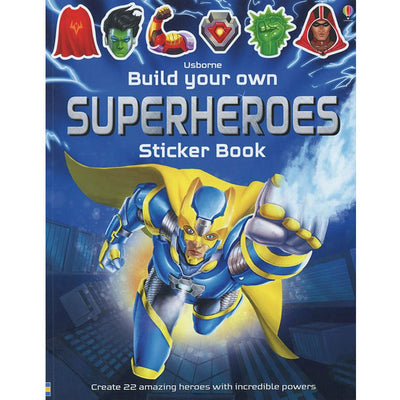 Build Your Own, Big Sticker Book Superheroes
