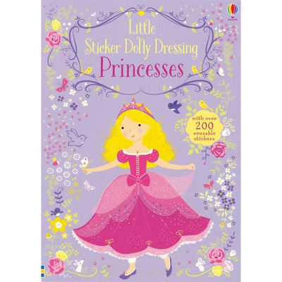 Little Sticker Dolly Dressing Books Princesses