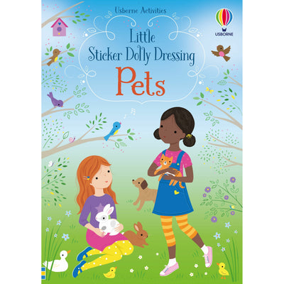 Little Sticker Dolly Dressing Books Pets