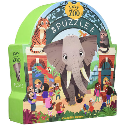 48 Piece Day at the .... Puzzle Day at the Zoo