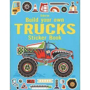 Build Your Own, Big Sticker Book Trucks