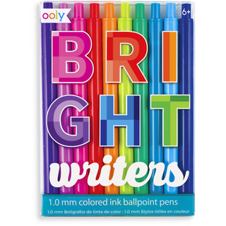 Bright Writers Ballpoint Pens 