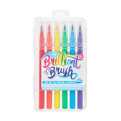 Brilliant Brush Markers 12 pack