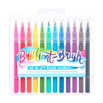 Brilliant Brush Markers 24 pack