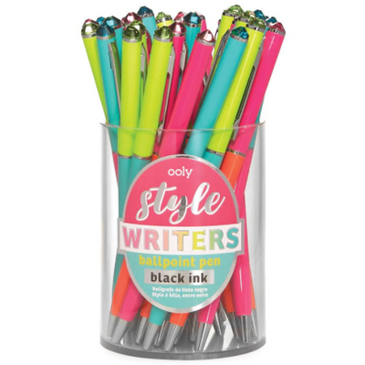 Style Writers Ballpoint Pen Neon