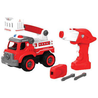 Build-It-Yourself RC Vehicles Fire Squad