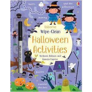 Wipe Clean Halloween Activities 