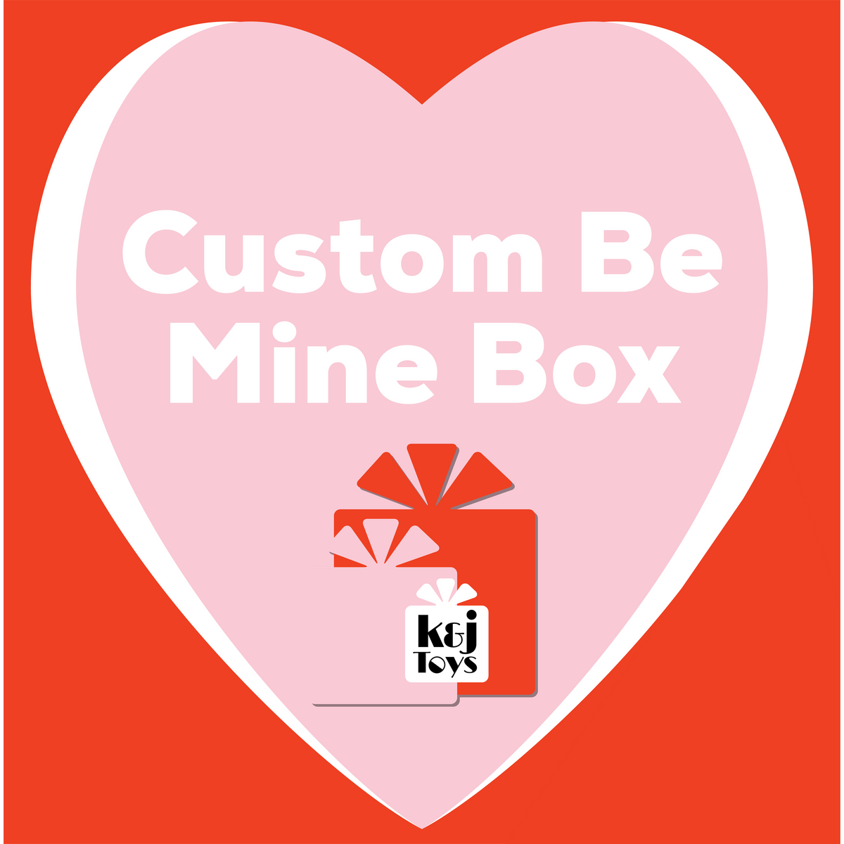 Custom Be Mine Box Cover