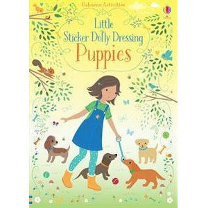 Little Sticker Dolly Dressing Books Puppies