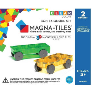 Magna-Tiles Cars 2 Piece Expansion Set 