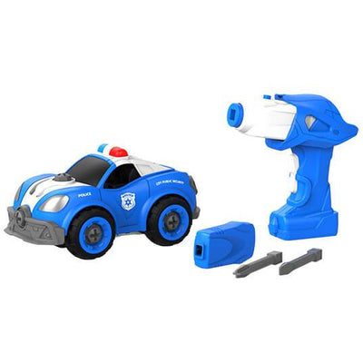 Build-It-Yourself RC Vehicles Police Patrol