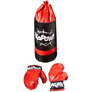 Punching Bag & Glove Set