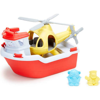 Rescue Boat & Helicopter 