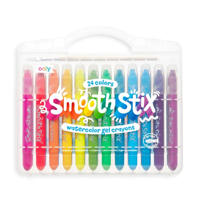 Smooth Stix Watercolor Gel Crayons 25 pc Set