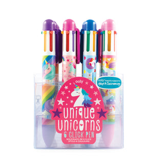 6 Click Multi Color Pens 