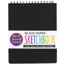 Load image into Gallery viewer, DIY Black Paper Sketchbook
