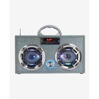 Iridescent Bling Boom Box 