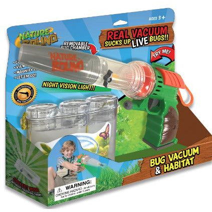Bug Vacuum & 3-Cavity Habitat Kit