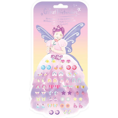 Sticker Earrings Butterfly Fairy Tiara