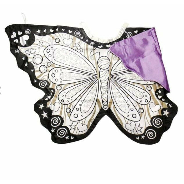 Color A Butterfly Wings