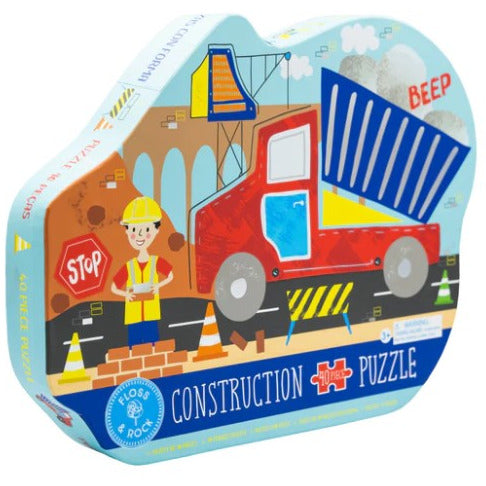 Shaped Puzzles - Construction 40 piece