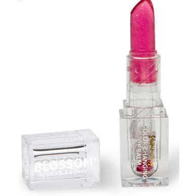 Shimmering Color-Changing Lip Balm Electric Pink