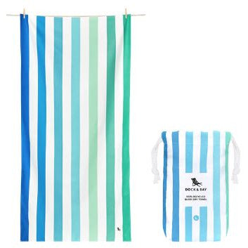 Quick Dry Towel - Stripes Collection Endless River