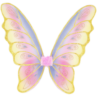 Glitter Rainbow Wings Multi / Gold