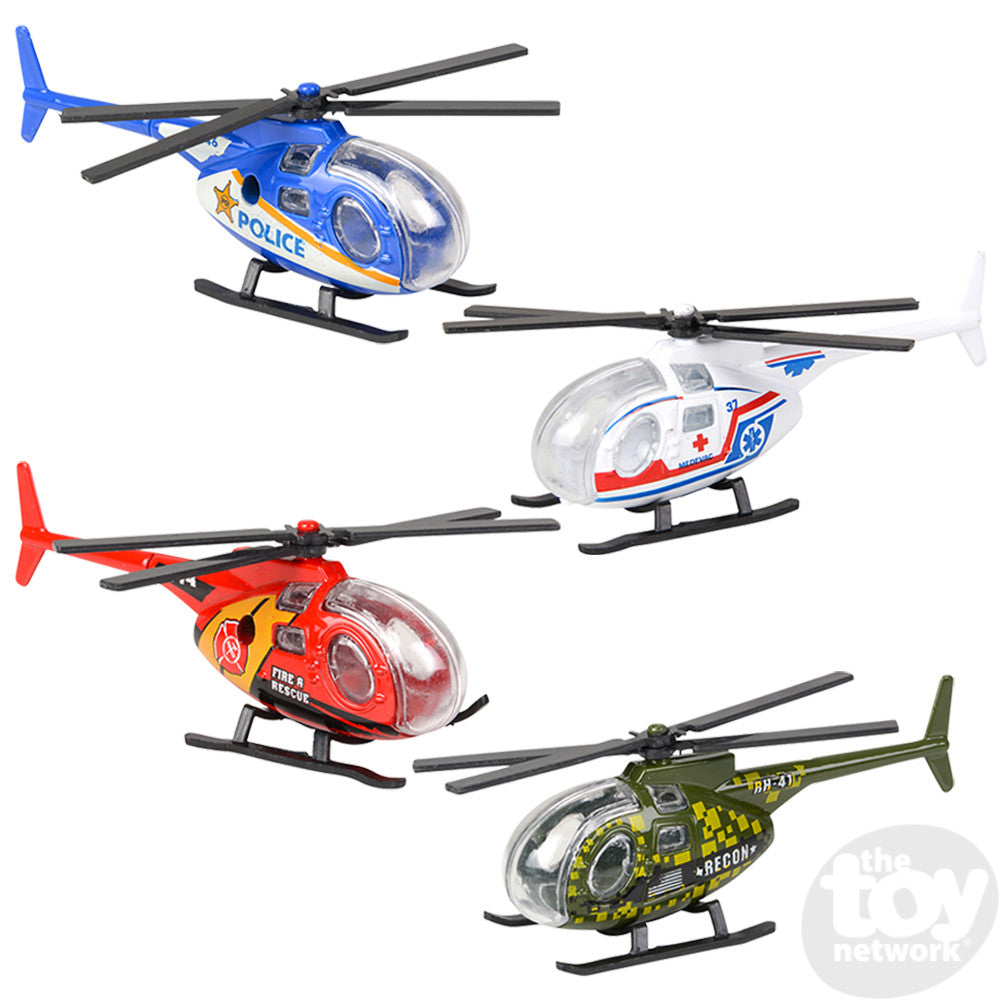 Die-Cast Pull-Back Vehicles