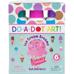 Ice Cream Dreams 6 Pack Scented Dot Markers