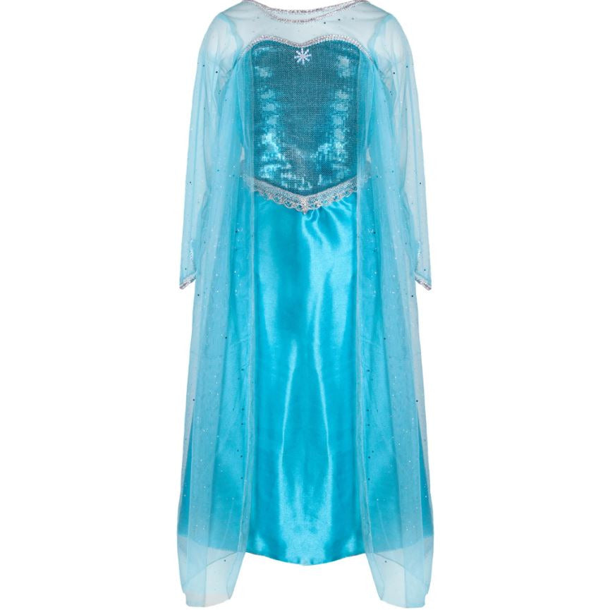 Ice Queen Dress w Cape Cover