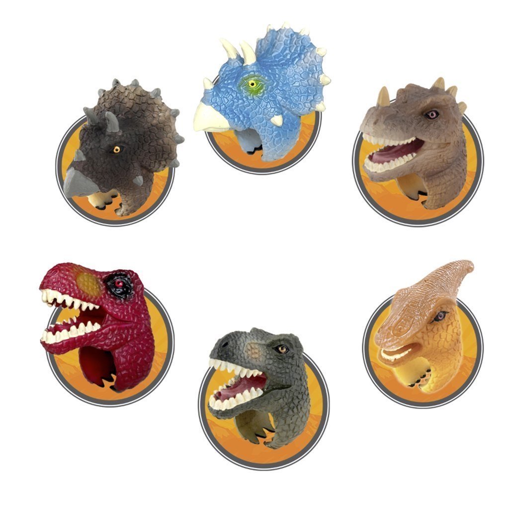 Great Pretenders Dinosaur Face Stickers