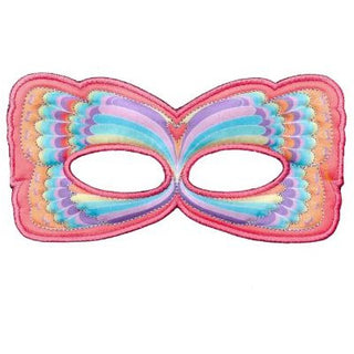 Pink Rainbow Butterfly Mask 