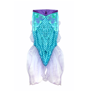 Mermaid Glimmer Skirt w/ Tiara 