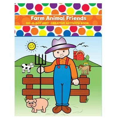 Do A Dot Activity Book Farm Animal Friends