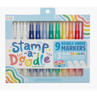 Stamp-a-doodle Double-ended Markers - set of 12 