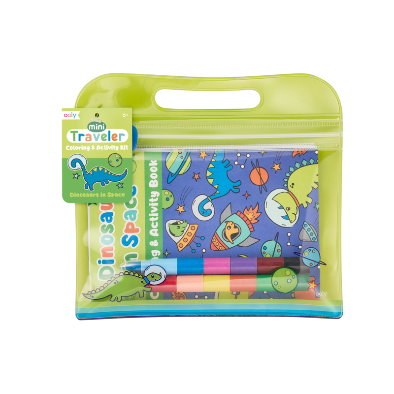 Mini Traveler Coloring + Activity Kit Cover