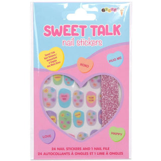 Sweet Talk Nail Stickers and Nail File Set 