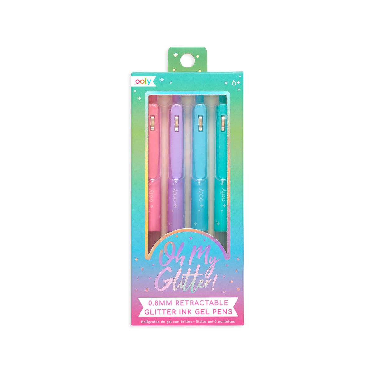 Yummy Yummy Scented Glitter Gel Pens - Set of 12 - Building Blocks