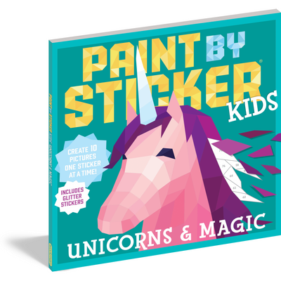 Paint By Sticker Kids Unicorn and Magic