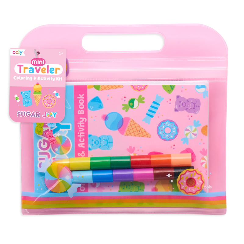 Mini Traveler Coloring + Activity Kit Cover