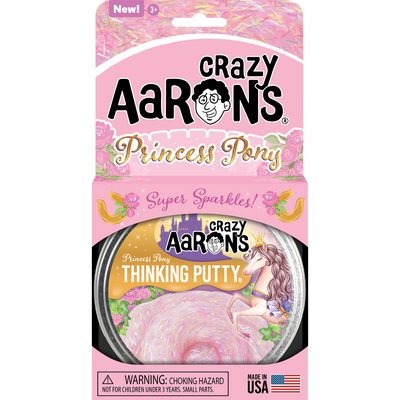 Crazy Aaron's Trendsetters Thinking Putty Princess Pony