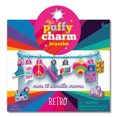 Craft-tastic Puffy Charm Bracelet Kit Retro