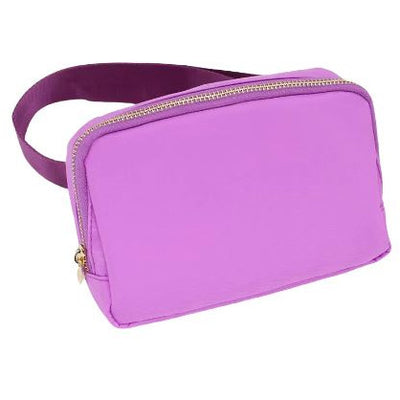 Varsity Waist Bag Purple