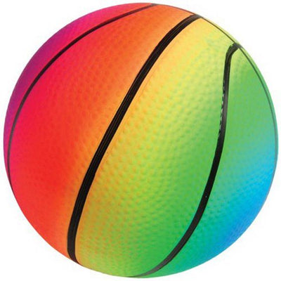 Rainbow PVC Sports Balls Basketball