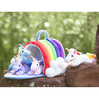 Rainbow Unicorn Plush Set 
